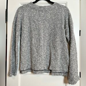 Madewell Black & White Knit Sweater (Small)